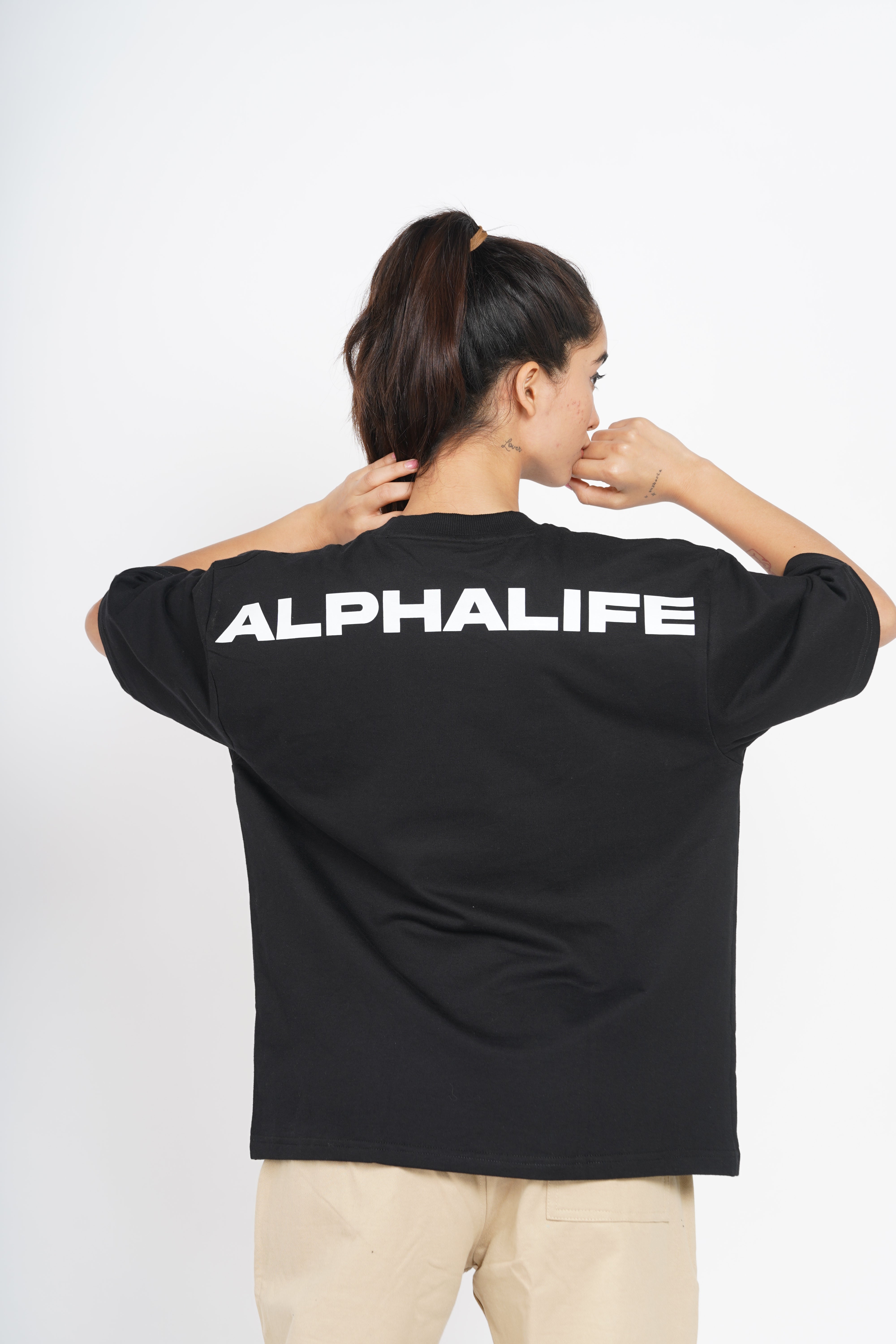 Core Oversized Tee - Black